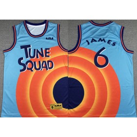 Camisetas Hombre Los Angeles Lakers LeBron James 6 Nike 2021-22 Tune Squad Swingman